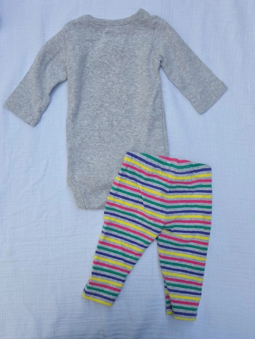 Lot of Baby Girl Long Sleeve Outfits - Size 0-3 Months